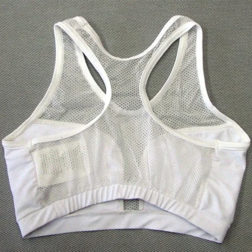 Wholesale Women Chest Guard with Plastic CUP Sports Bra Women Protective Wear Boxing Training Female Chest Guard Body Protector
