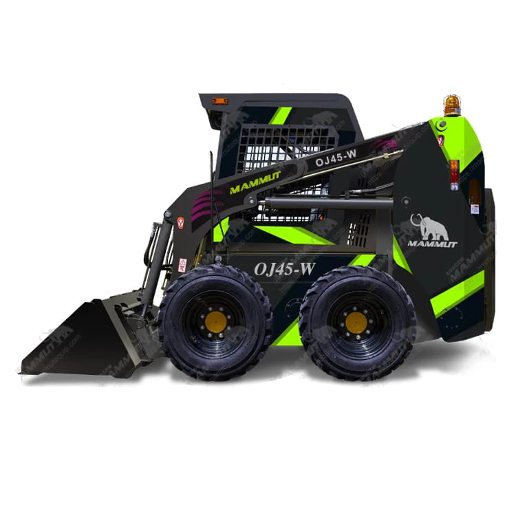 Hot sale 700kg 800kg 900kg compact skid steer loader agricultural mini micro skid steer loader Chinese loader