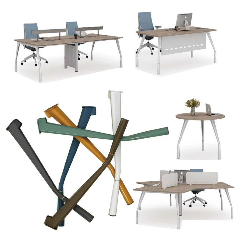 OEM Заводская цена Офисная настольная рама черная белая сверхпрочная металлическая алюминиевая для ресторана обеденная Базовая ножка стола