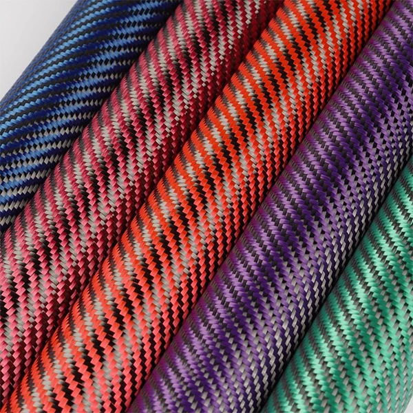 3k Carbon Fiber Mixed Fabric Roll best price carbon aramid fabric wholesale price for bike car parts