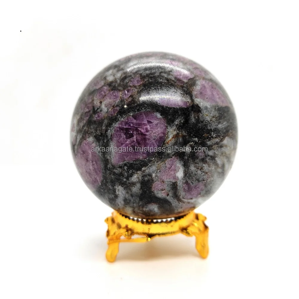 Wholesale Natural Blue Calcite Sphere Quartz Crystal Ball Crystal Mineral Healing chakra crystals healing For decoration