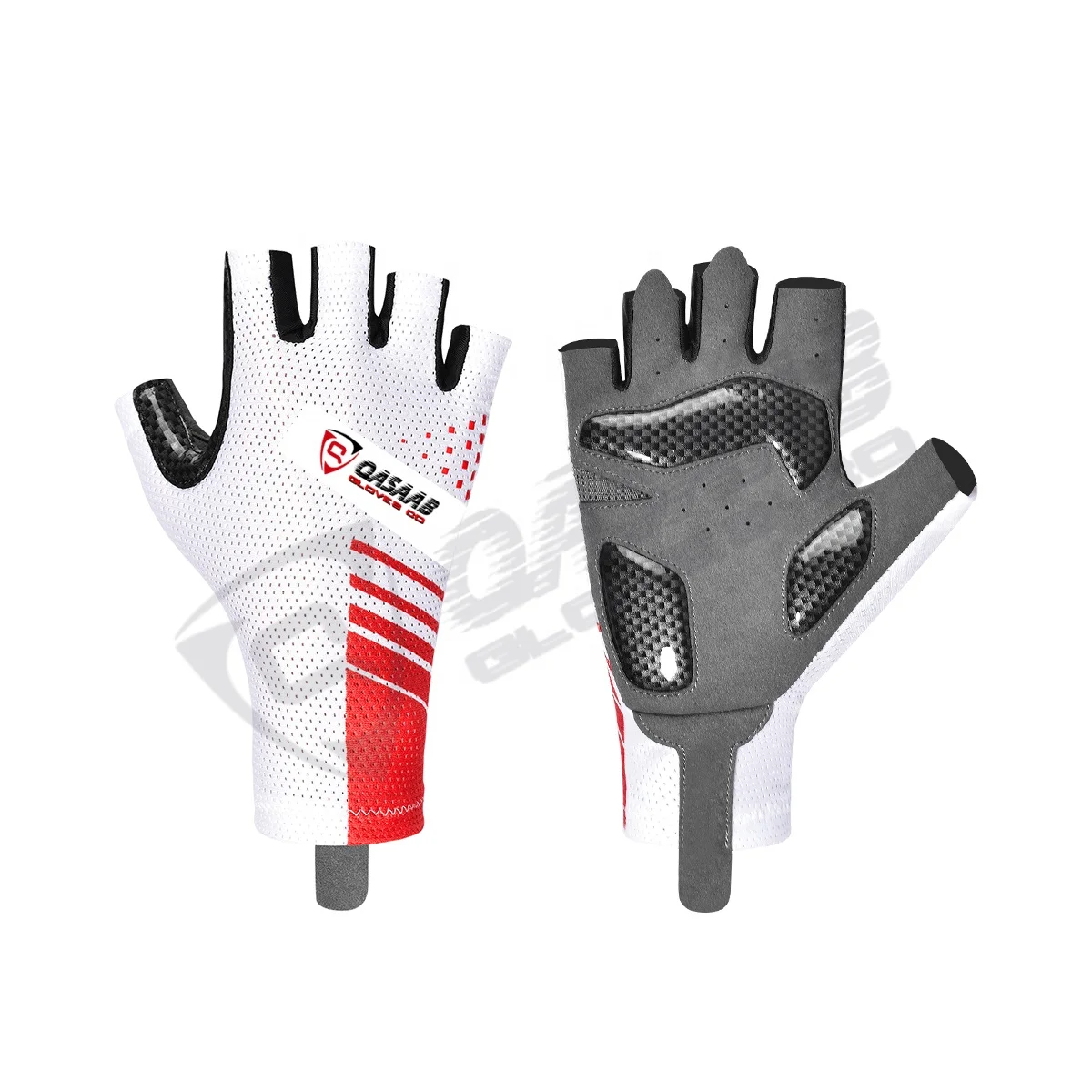  Нескользящие велосипедные перчатки с открытыми пальцами кожаные варежки силиконовой гелевой подкладкой для тренажерного зала фитнеса бега упражнений