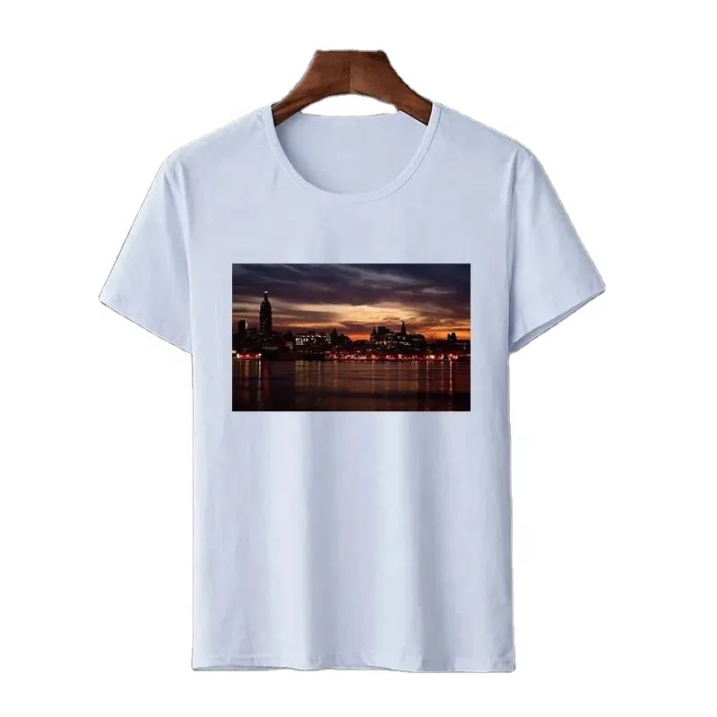 OEM/ODM хлопчатобумажная футболка унисекс с органическим крутящимся кольцом на выбор клиента ЕС США размер супер качество плюс размер Горячая Любимая Футболка с принтом