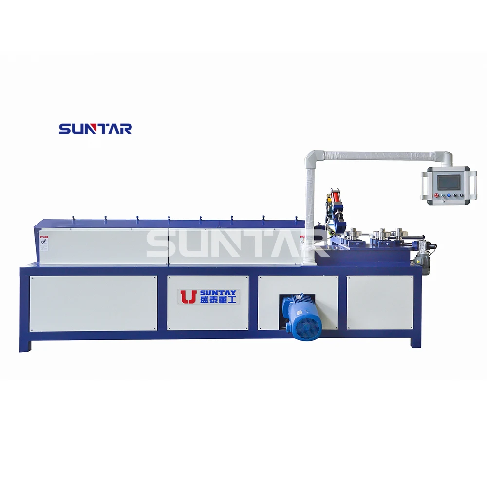 SUNTAY HVAC TDC TDF steel round duct flange automatic forming making machine