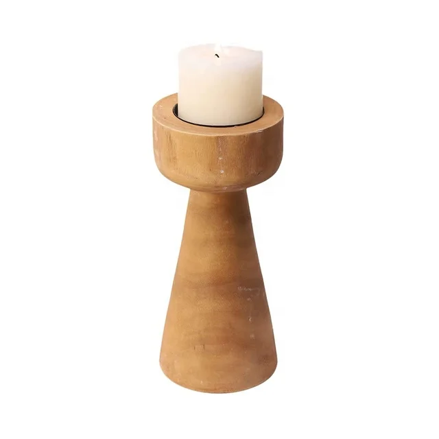 WEDDING CANDLE HOLDER WOODEN CANDLE STAND FOR HOME DECORATION BEST SELLING CANDLE PILLAR HOLDER