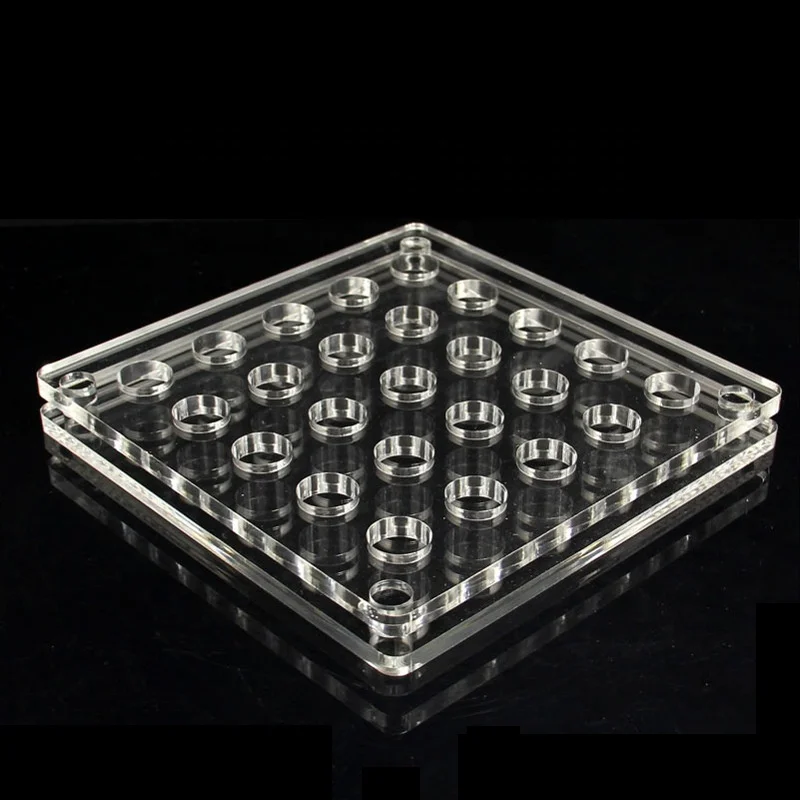 Clear plastic/acrylic/perspex display stand factory custom made plexiglass display rack