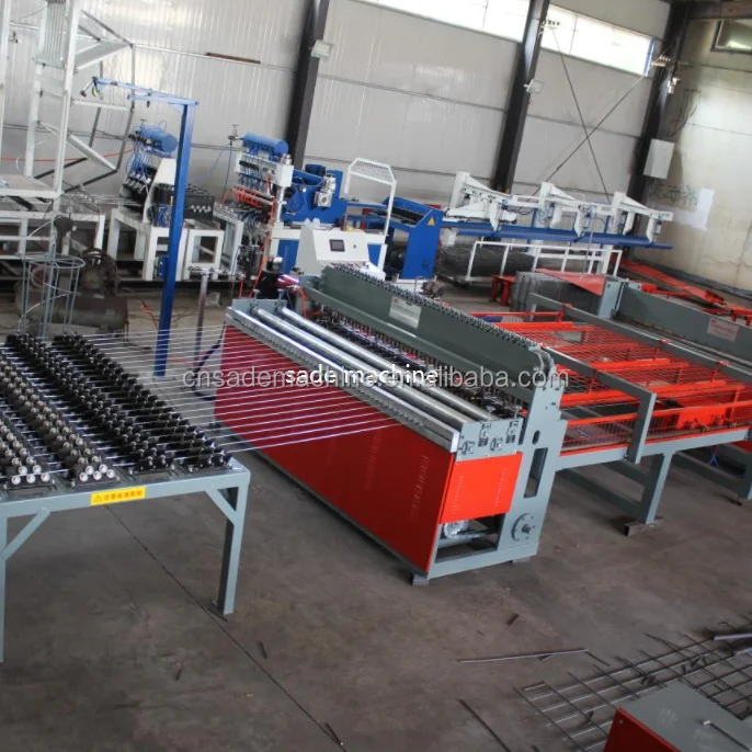 Automatic welded wire mesh machine