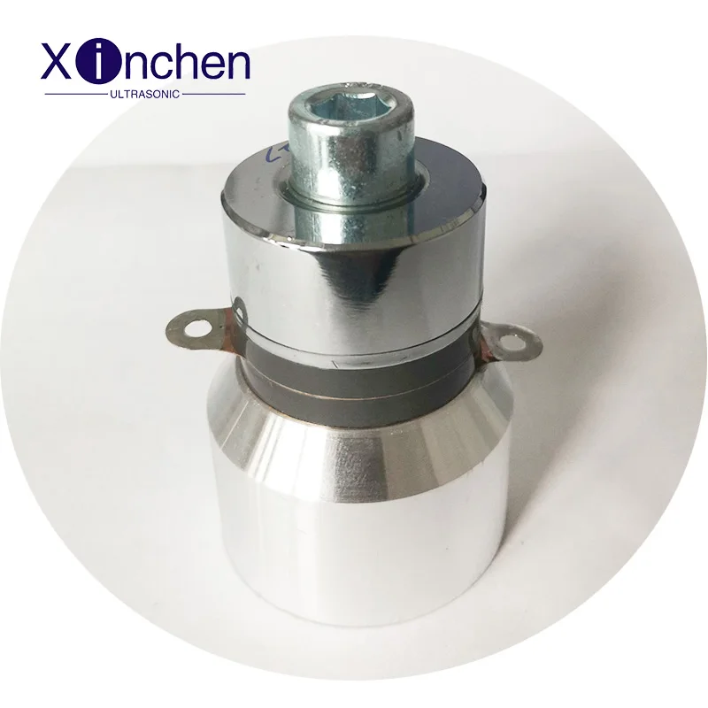 68khz 60w Low impedance Bolted Langevin Piezoelectric Oscillator Ultrasonic Transducer