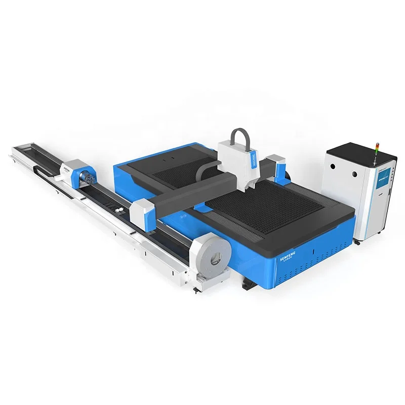 Senfeng 3015M 1500w 2000w 3000w Fiber Laser Sheet and Tube Cutting Machine for Metal