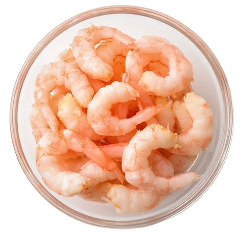 Приготовленные очищенные и Deveined хвост на фермы выращенные ваннымии белые креветки