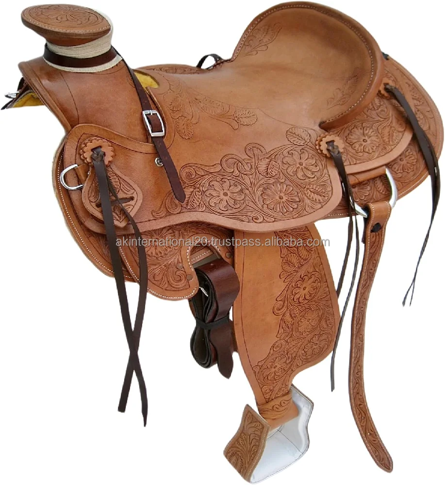 Custom Design Leather Jumping English Riding Horse Saddle Leather Dressage Horse Saddle At Affordable Price