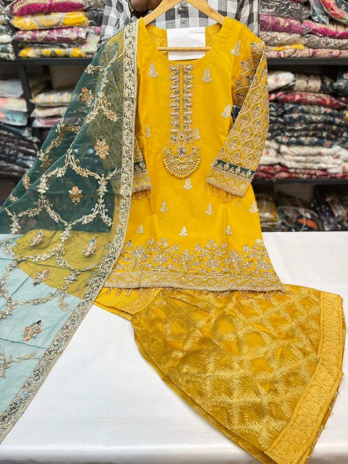 EID COLLECTION New Arrival For Ladies Sharara Style Ready To Wear Dress in Premium Packaging