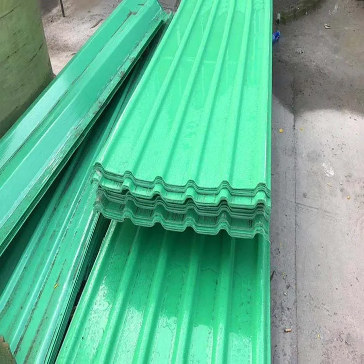 Fiber Glass Corrugated Sheet FRP Fiberglass Roofing Sheet for Construction Welding and Cutting Services Included
