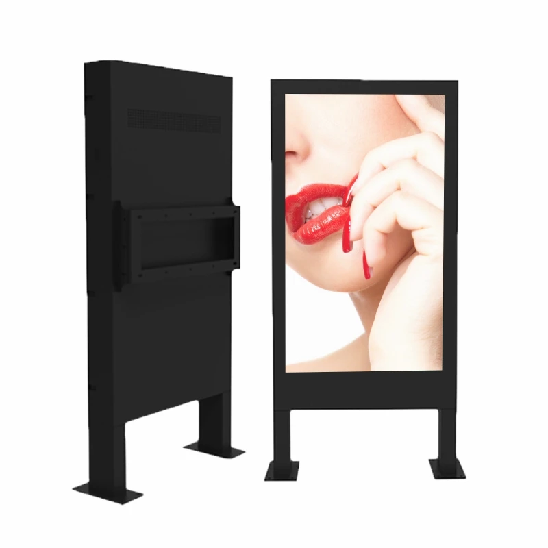 98 дюймов LCD Digital Signage напольный открытый ЖК-дисплей рекламный экран с облаком