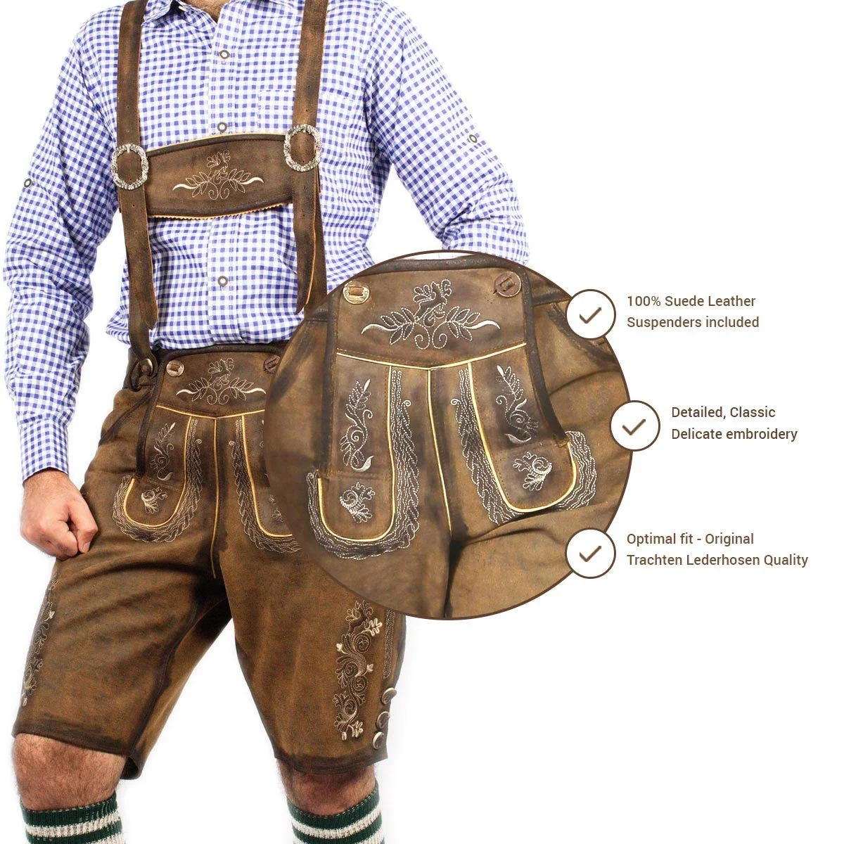 
Custom Oktoberfest Bavarian Short Lederhosen Men | Traditional Authentic German Outfit Unique Bavarian Shorts 