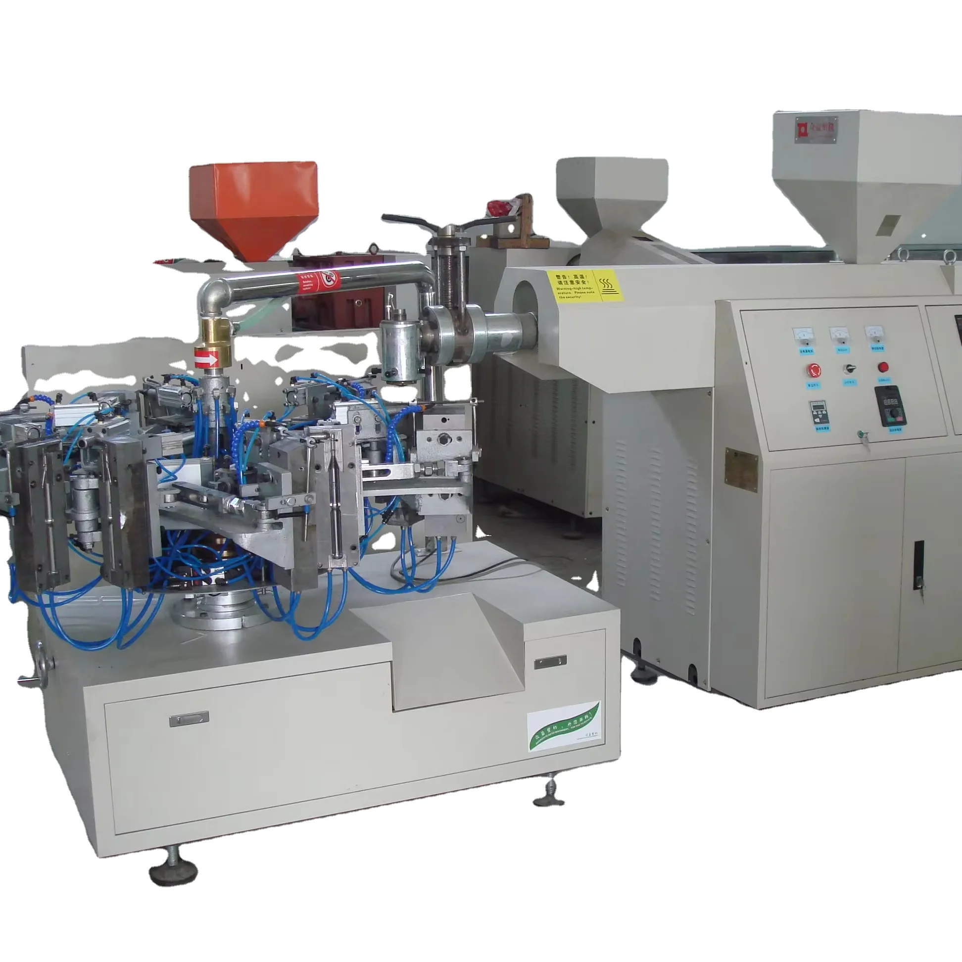 Semi Automatic High quality 3 Cavities AIR PUMP PISTON Blow Molding Machine