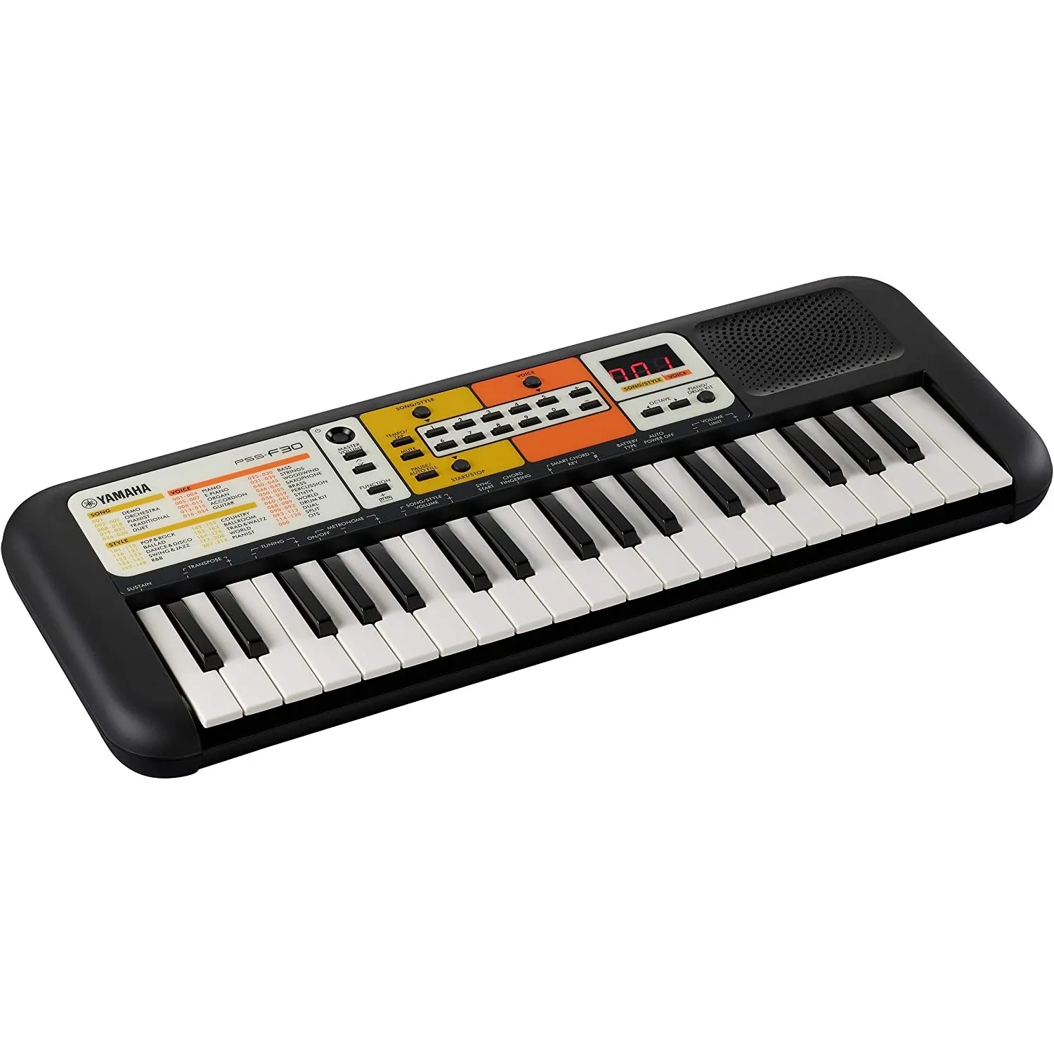 YamahaS PSS F30 37 Mini Keys Portable Digital Piano - Mini Digital Piano for Kids and Beginners
