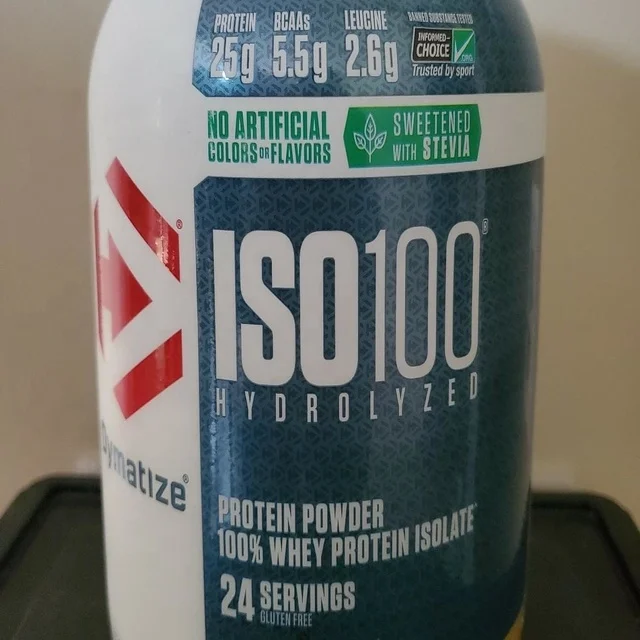 Dymatize ISO100 Hydrolyzed Protein Powder, 100% Whey Isolate Protein