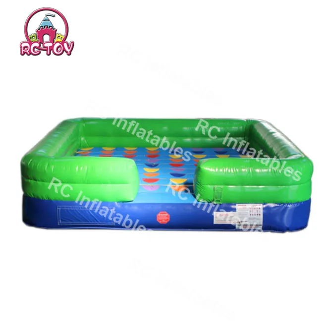 Funny Interactive Game Popular Giant Twister Games Inflatable 3D Twister For Kids And Adults