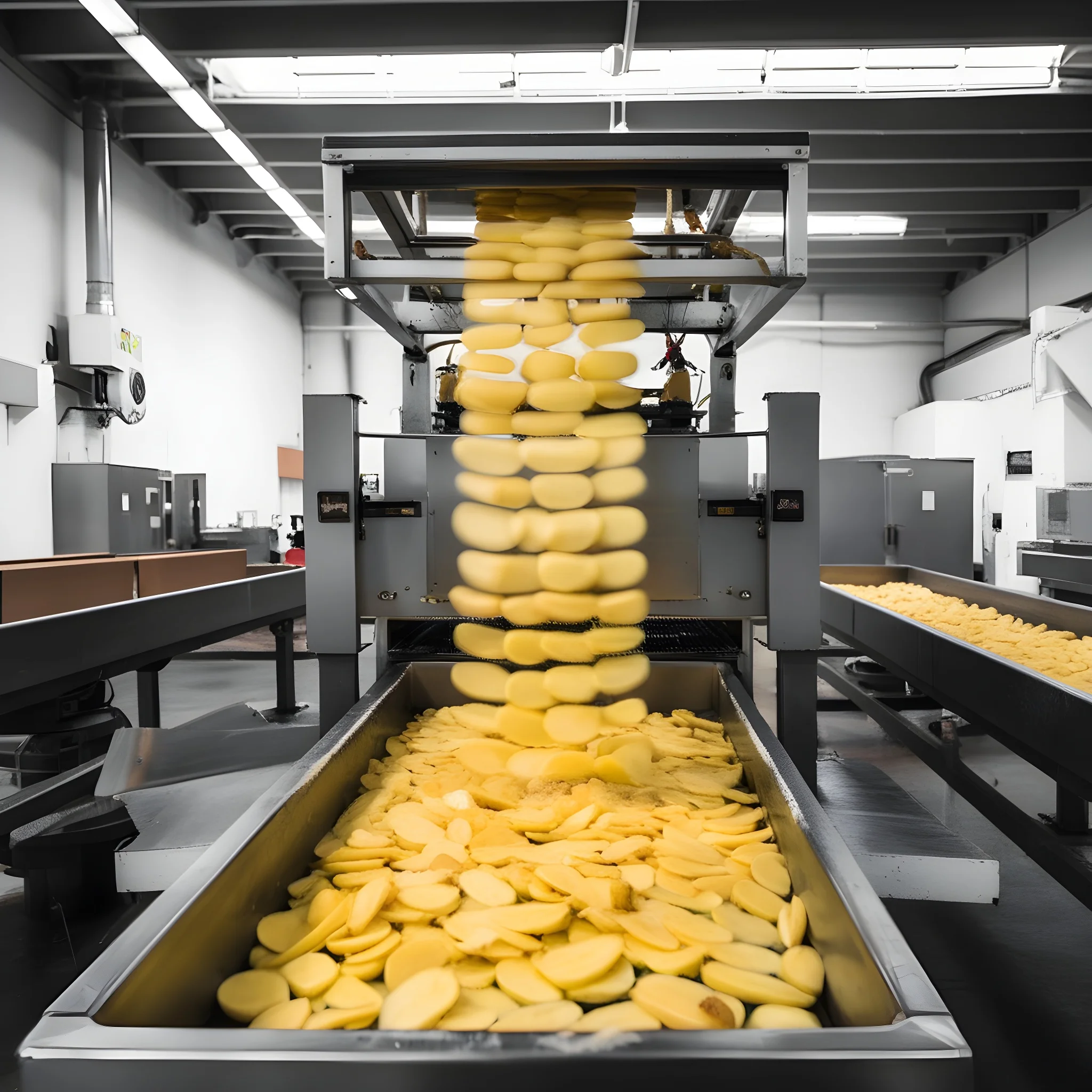 Industrial-Grade Plantain Chips Processing Line| Stainless Steel Potato Processing Line| SS Engineers & Consultants