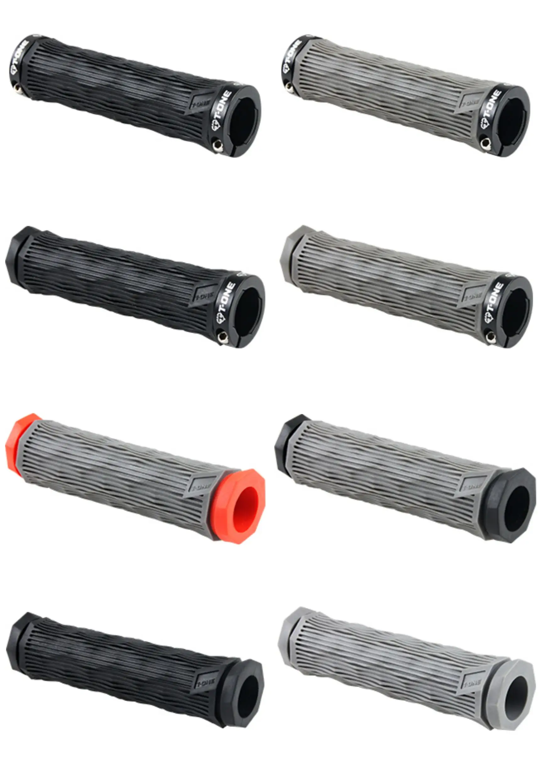 T-ONE GEO Good Price Bike Handlebar Bicycle Handle Grip Lock Ring