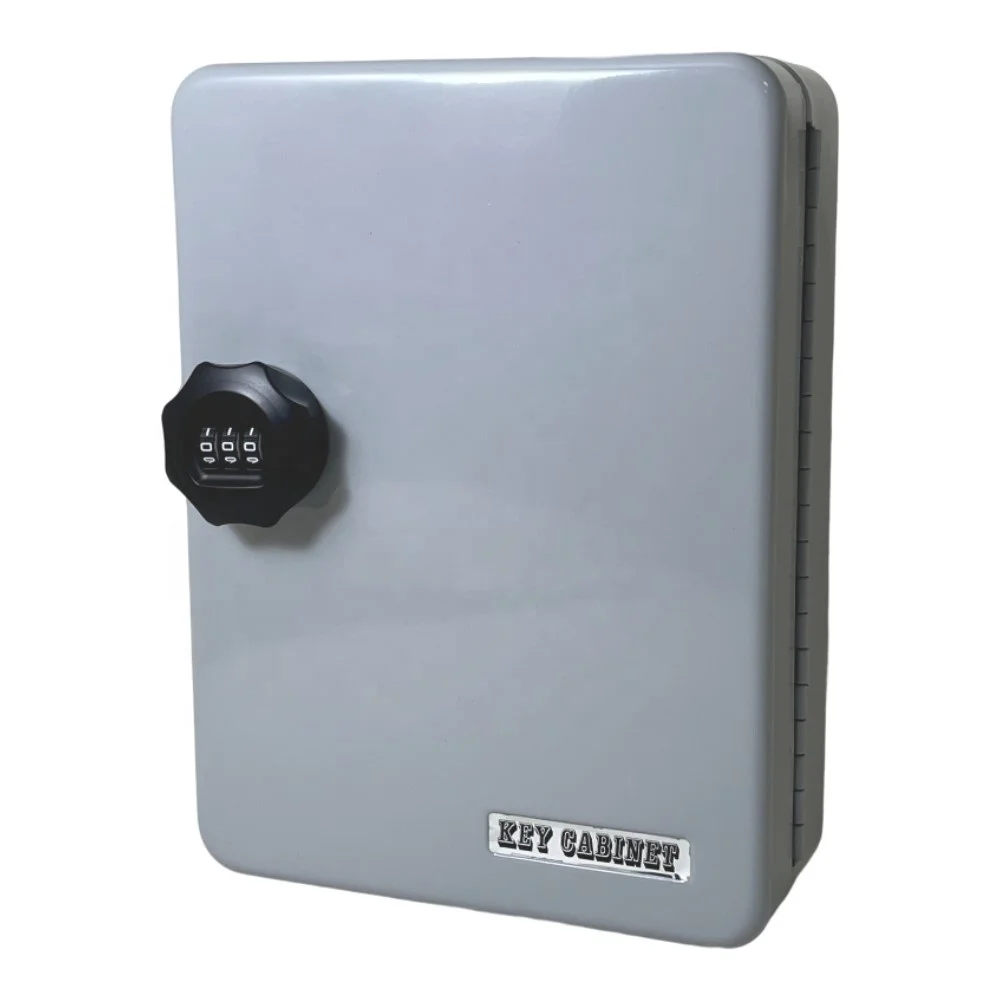 48 шкафов для ключей с комбинированным замком и 48 бирок для ключей, сейф для ключей, настенное крепление для шкафа