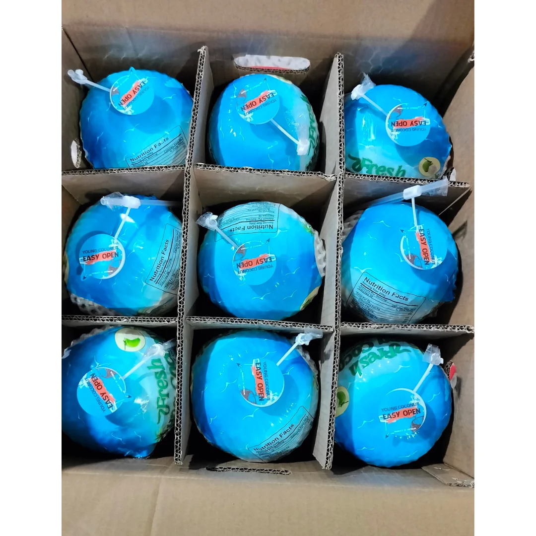 Fresh Coconuts Wholesales 2024 Vietnam Coconut Easy Open High Quality Green Coconut in Viet Nam Ready To Ship