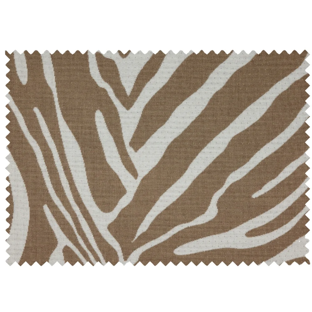 100% high quality solution dyed acrylic fabric for outdoor and garden decoration - Siesta texture 2 corpi beige zebra