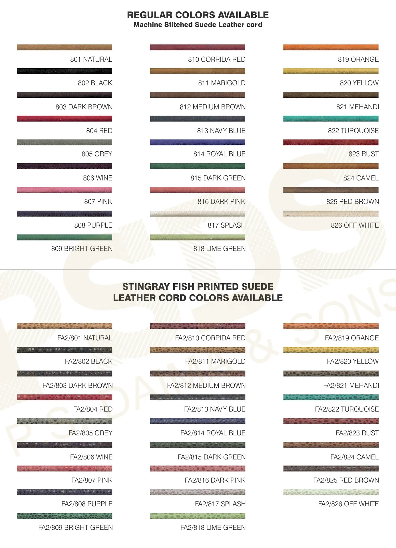 Real Suede Leather Bracelets