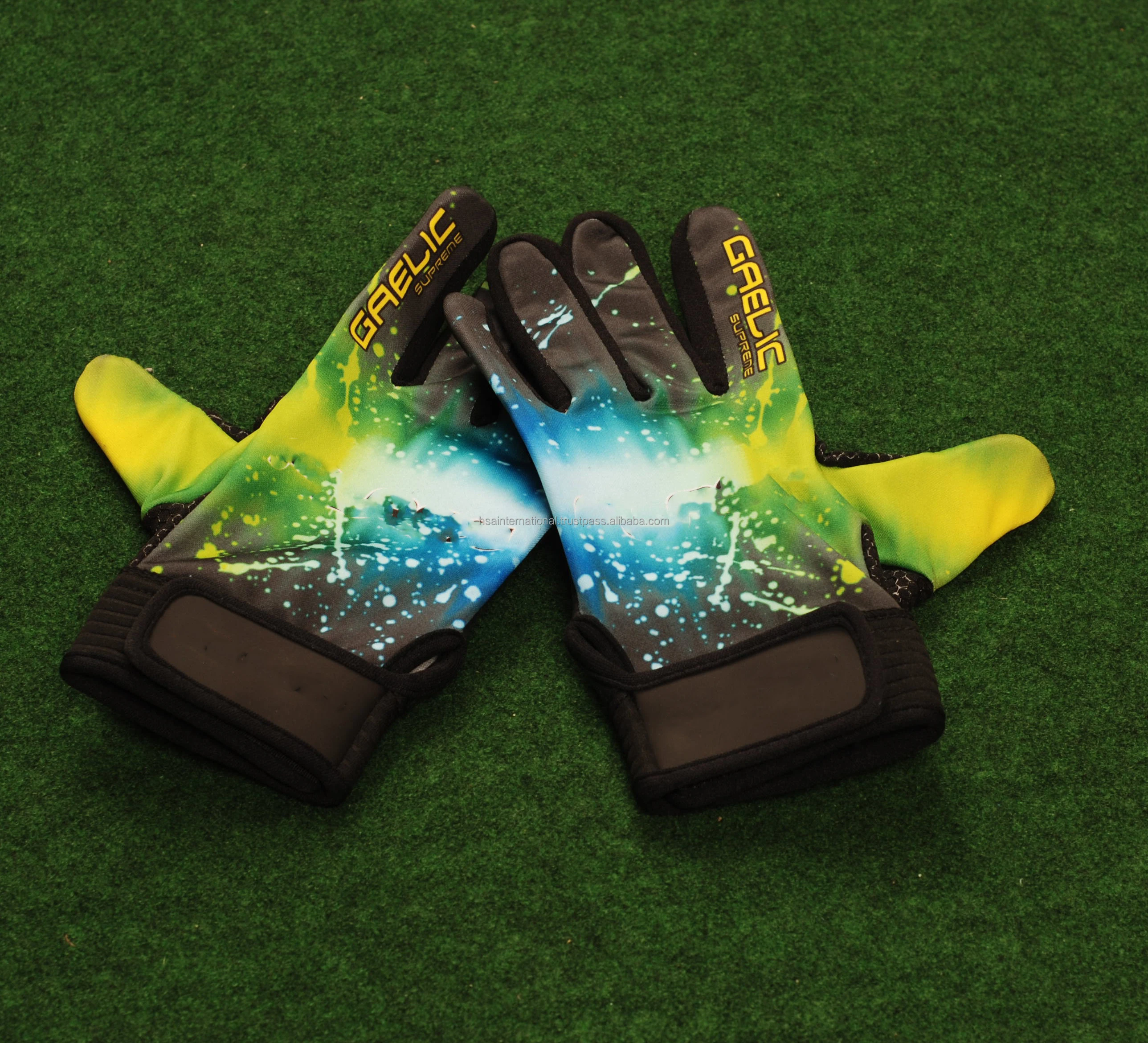 Удобные Легкие немецкие латексные перчатки с ручкой/GAA индивидуальным дизайном по низкой цене gaelic