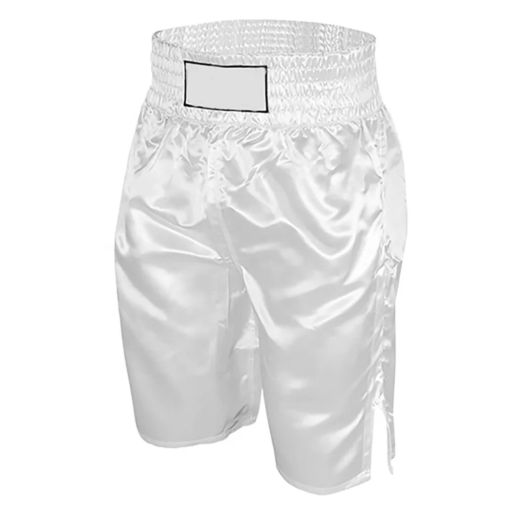 Winning OEM Top Quality Wholesale Kickboxing Custom Design elastic belt with side panel Training comfortable Boxing Shorts