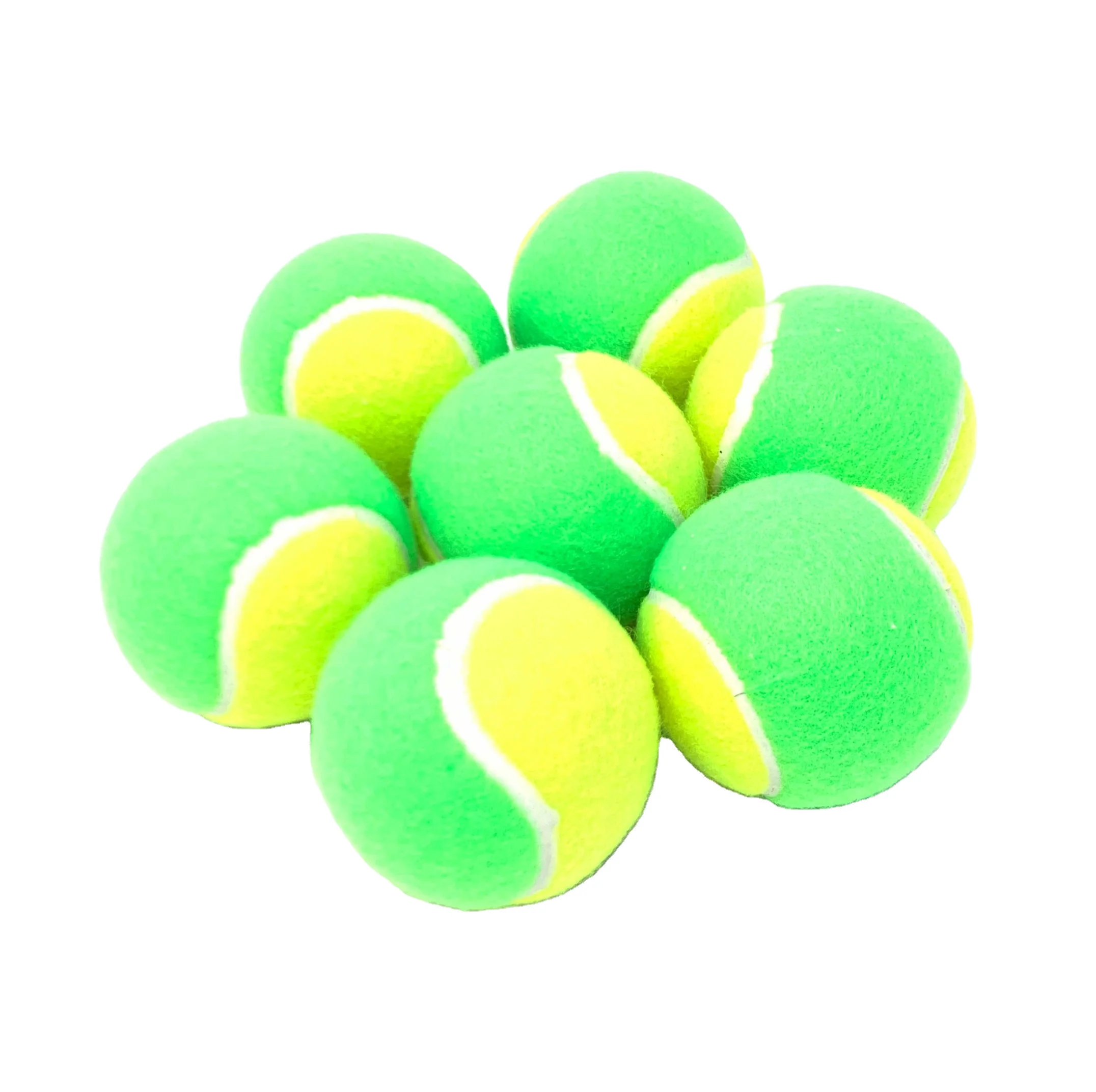 OEM Wholesale Bulk custom printed tennis balls cheep price jumbo match rubber tennis balls