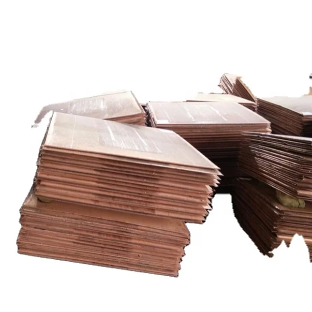 supply anode copper cathode /Electrolytic copper / copper plate 99.96% with cheap price