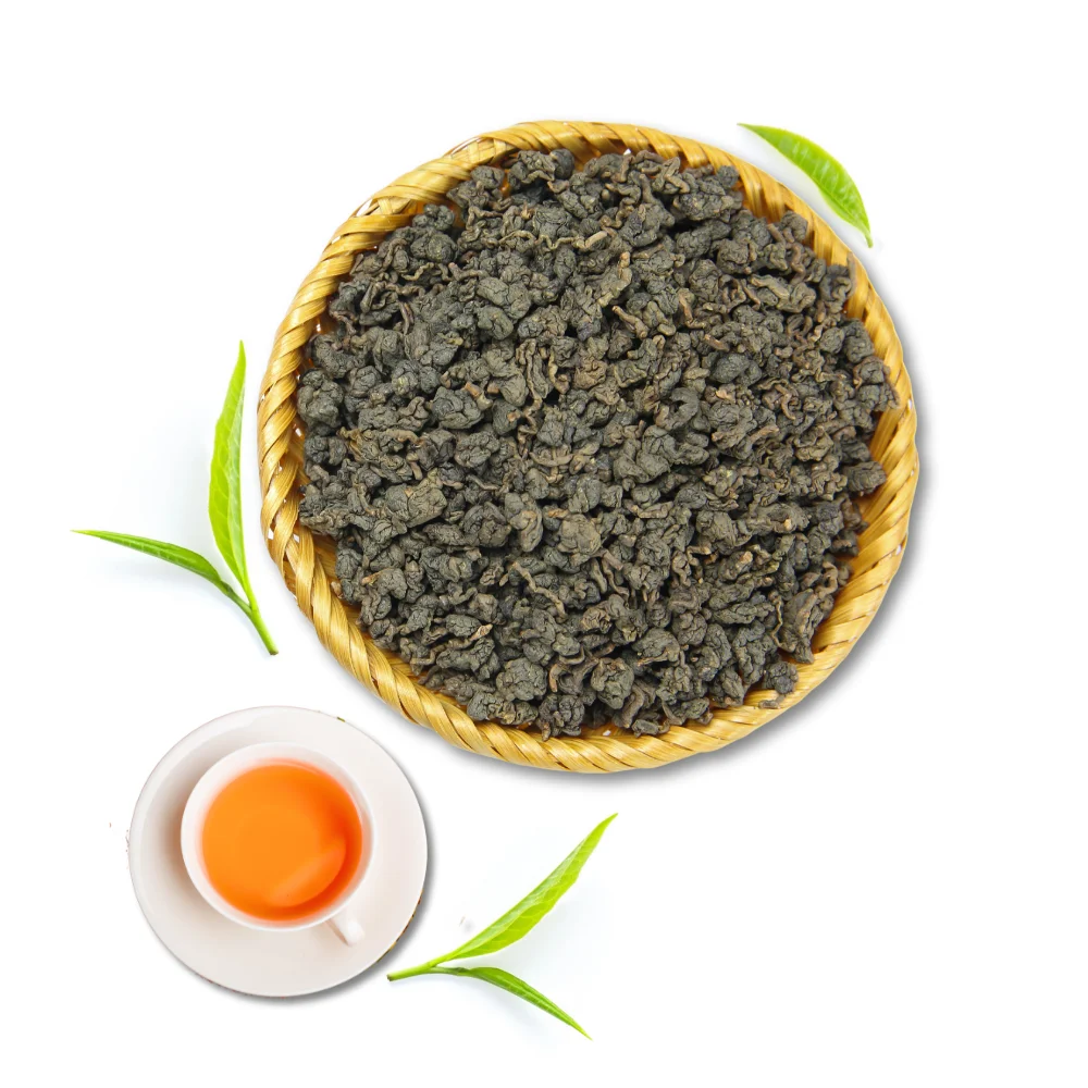 In Stock Oolong Tea Premium Roasted Vietnam Original Taste Flower Aroma Stand Up Pouches Oolong Tea Organic Tea Packaging