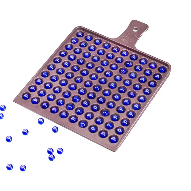Round Jewelry Bead Counting Board Plastic Bead Counter For Gemstone Pearl Crystal Mineral Jewellery Gold Silver Making Tools