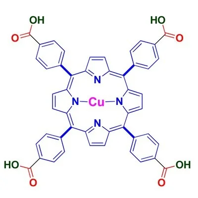 
meso Tetra(4 carboxyphenyl)porphine Cu(II) 