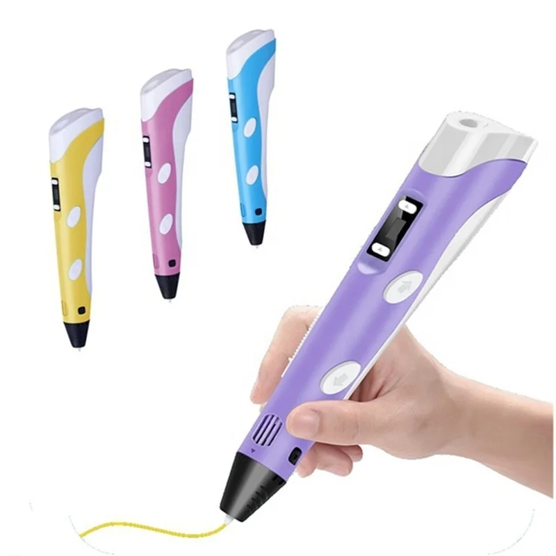 3d Pen 2022 New Product Christmas 3d Printer Pen Gift Mini  Drawing Printer With 3d Printing Pen