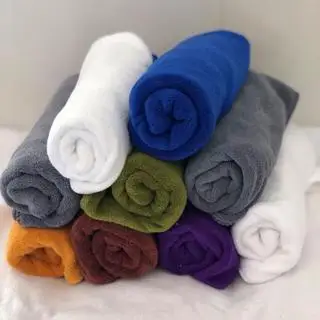Vietnam Basics Quick-Dry, Luxurious, Soft, 100% Cotton Bath Towels 17x 24cm