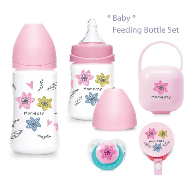 Baby Feeding Bottle Set Bpa Free 5oz 8oz Baby Bottle Pp NewBorn Baby Bottles With Pacifier