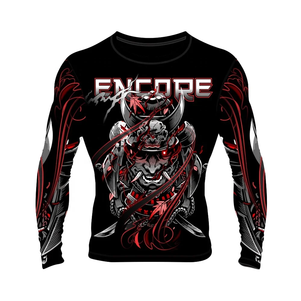
SUBLIMATED MMA RASH GUARD CUSTOM DESIGN SUBLIMATION LIGHT WEIGHT MMA RASH GUARD BJJ RASH GUARDS 