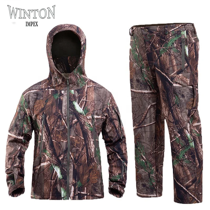 New Ghillie Suits Most Woodland Cheap Hunting Jacket Light Weight Popular Adults Camo fabric Camouflage Sniper Ghillie Suits