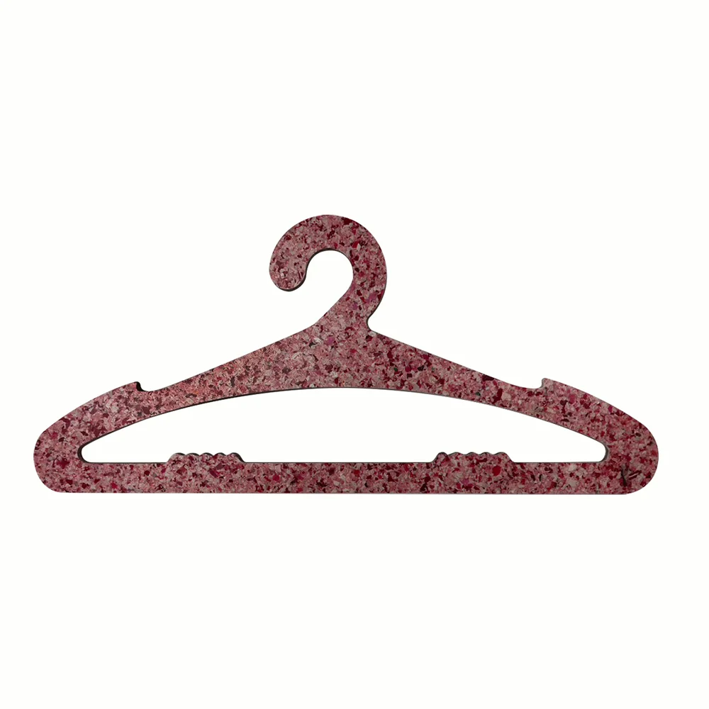 Modern Non Slip Clothes Hanger Recycled Thin Textile Board Clothes Hangers