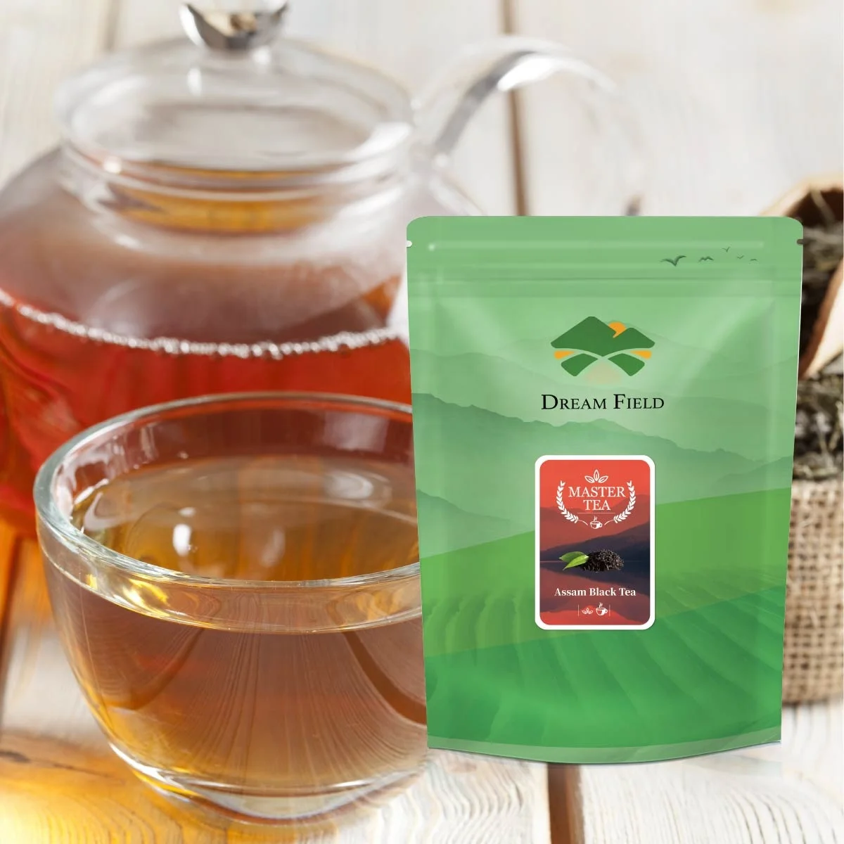 Assam Black Tea for professional bars & bubble tea shops Assam Black Tea