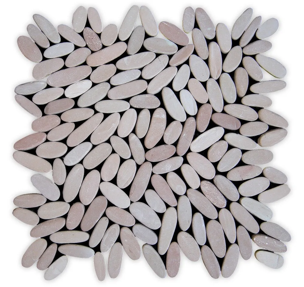 Natural White Pebbles Mosaic Stone Garden Products BEST QUALITY