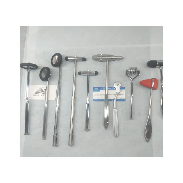A-1 VERITAS Medical Neurological Hammer Multifunctional Percussor Diagnostic Reflex Percussion Hammer Set