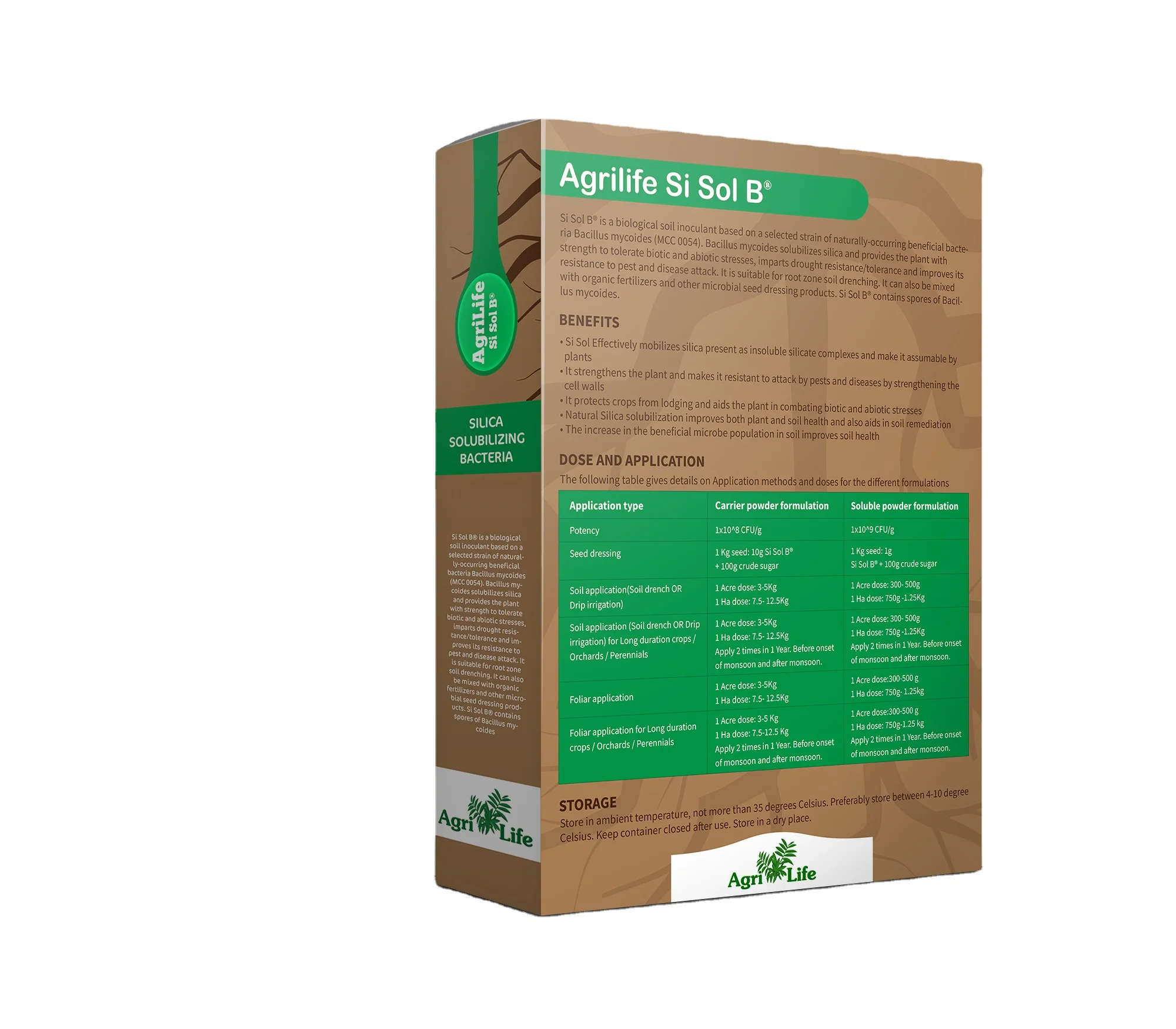 Bio Fertilizer For Agriculture Home Garden Premium Quality Silica Bio Fertilizer For Soil Enrichment For Fruits and Vegetables