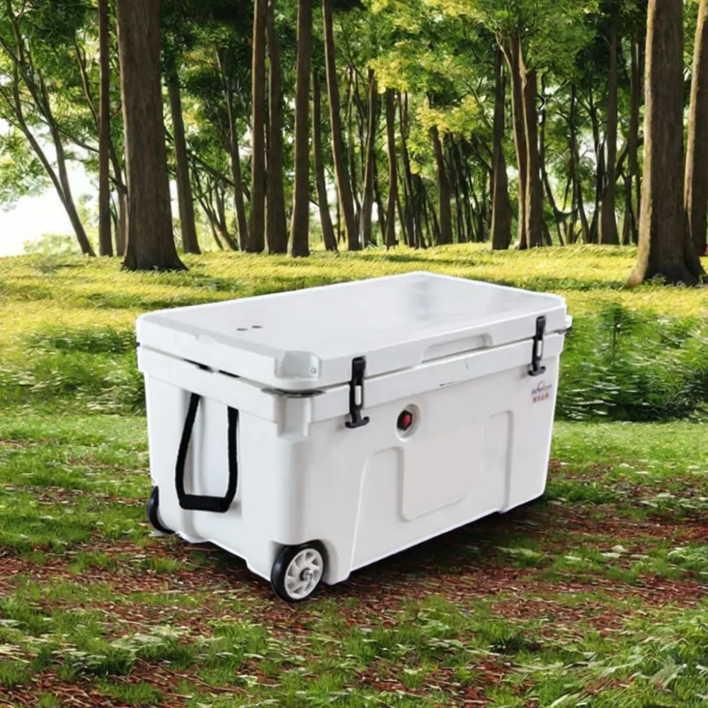 Портативный изолированный холодильник для льда, 140 л