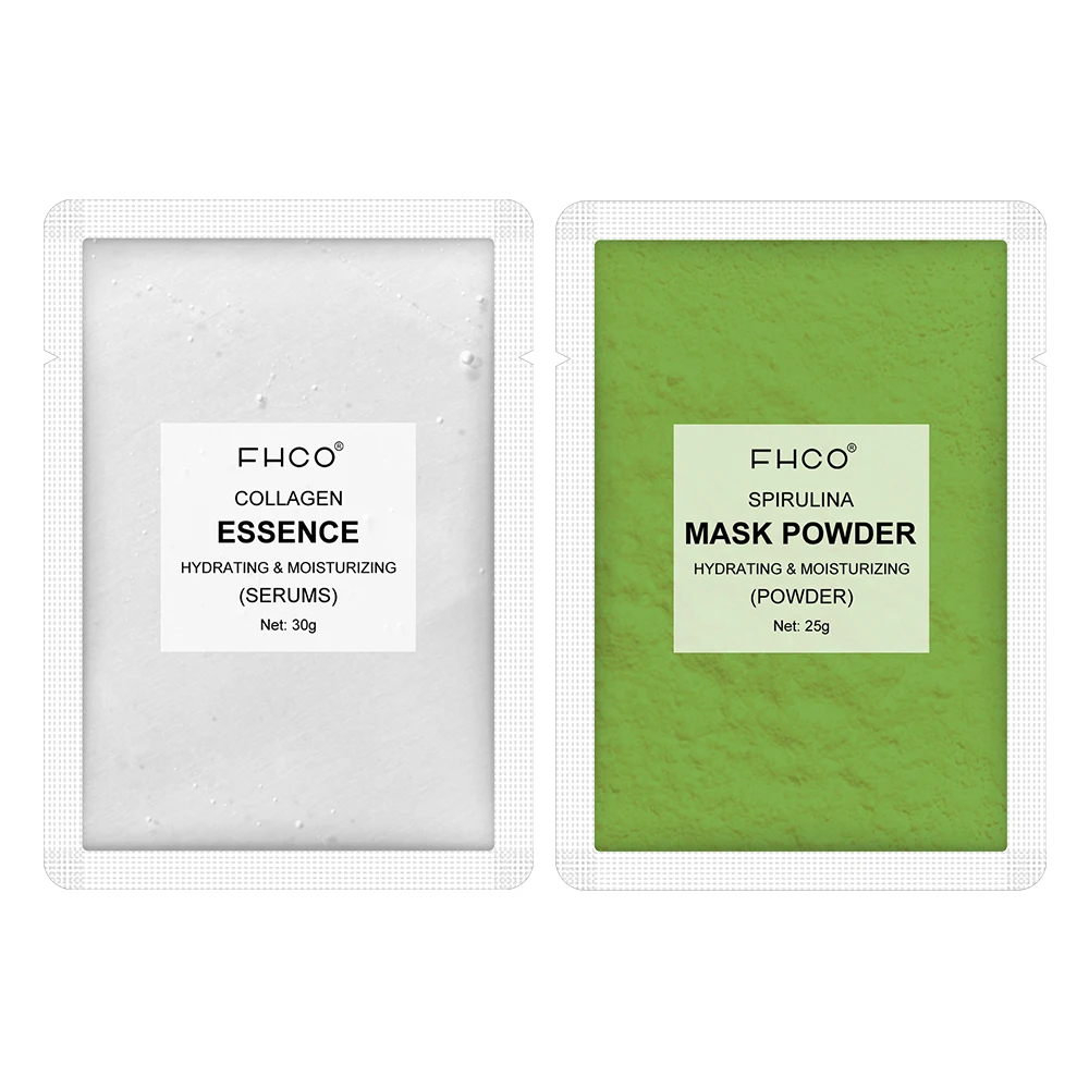 3000pcs Custom Korean SkinCare Natural Organic Hydrating Moisturizing Jelly Face Mask Private Label Spirulina Clay Mask for Face