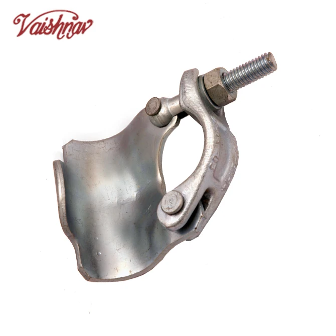 Galvanized EN74 Drop Forged 48.3*48.3MM Scaffolding Clamp Swivel Coupler Durable BS Double Coupler Made of Steel (Q235)