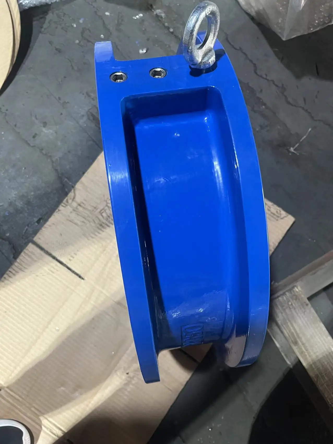 Китайский поставщик GB стандарт DI body stem wcb /SS410 PN10 dn65 dn80 dn100 корпус из ковкого железа обратный клапан